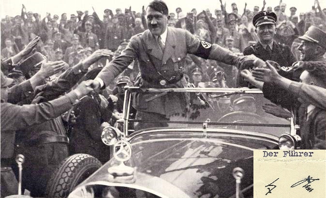 Adolf Hitler cult of personality could be combated by fear management and anger management