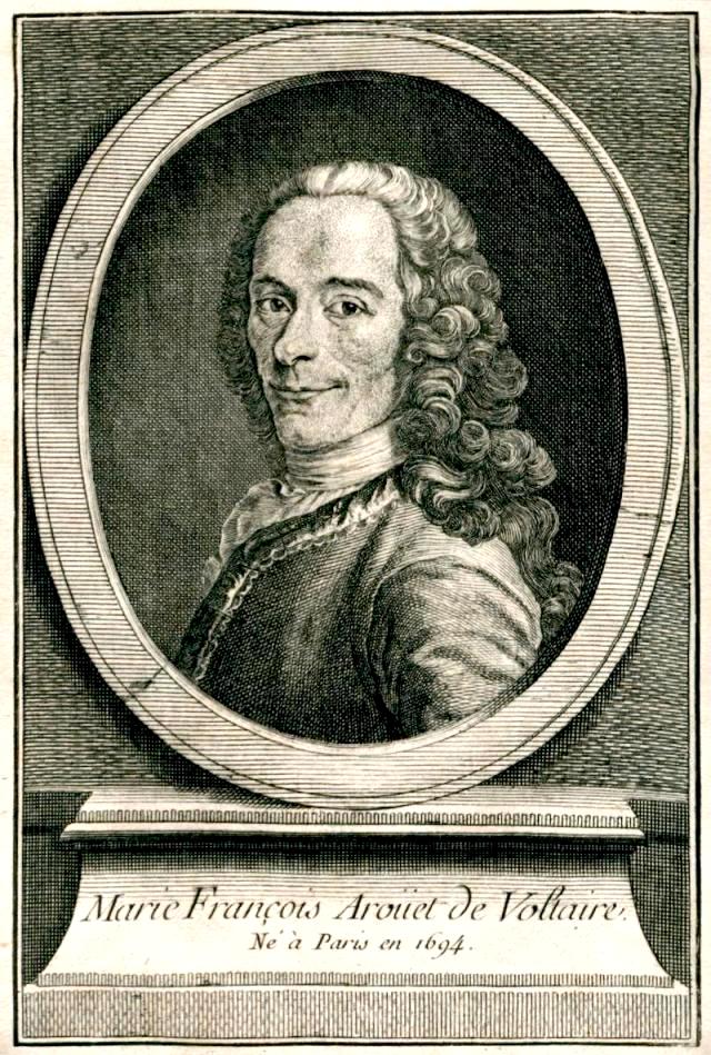 Voltaire had self worth and self respect as his one of 4 types of communication